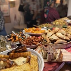 Evening buffet with wine & beers